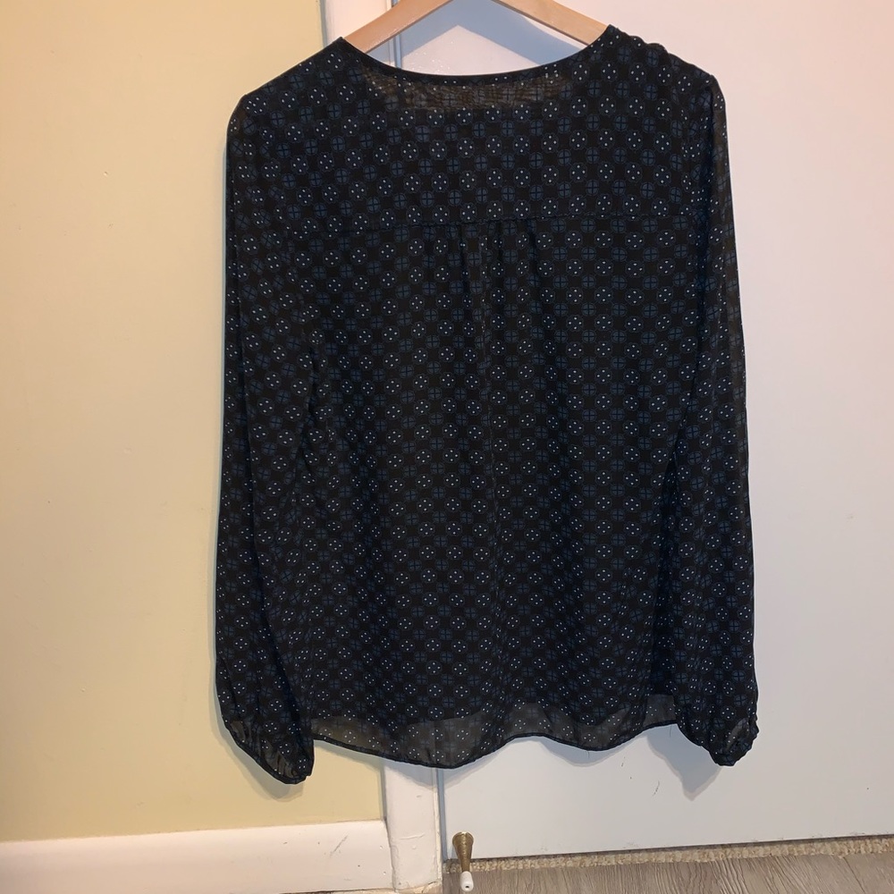 Mossimo Patterned Blouse - Picture 3 of 3